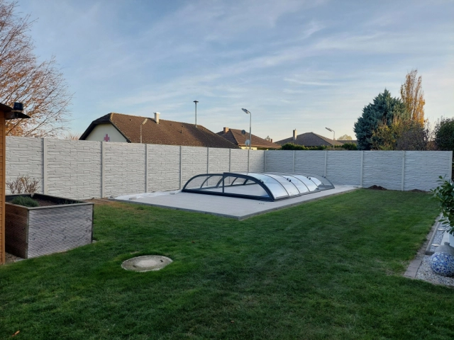 Exclusiv - Aufgeteilter Stein - Naturgrau